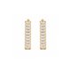 thumbnail image 1 of Aros Cascada Baguette con Baño de Oro 18K., 1 of 4