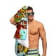 thumbnail image 5 of Leo y Tig Toalla de playa de secado rápido con diseño temático, regalo para mujeres y niñas, ideal para cumpleaños, fans, amantes de la música, uso en la playa o al aire libre, 78 × 180 cm, 5 of 6