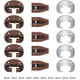 thumbnail image 1 of 5 Set de Improved Commercial Estilos Drawer Slides Replacementhombrest kit Model #168 con Metal Negroplate and Drawer Stop con Roller, 1 of 7