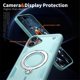 thumbnail image 5 of For Apple iPhone 16 Funda con Soporte de Anillo en O Magnético Invisible, a Prueba de Golpes, Azul Claro, para iPhone 16, 5 of 6
