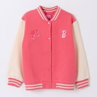 Chaqueta Niña College Logo Barbie Rosado Barbie