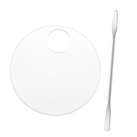 Bothyi - Paleta De Mezcla De Maquillaje Acrílico, Mezcla De Colores, Pintura De Mezcla, Pintura Redonda Con Varilla De Mezcla