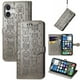 thumbnail image 1 of Funda Cartera FOXDOCK para iPhone 16 , Flip PU con Relieve de Gatos y Perros, Tarjetero y Soporte, 1 of 6