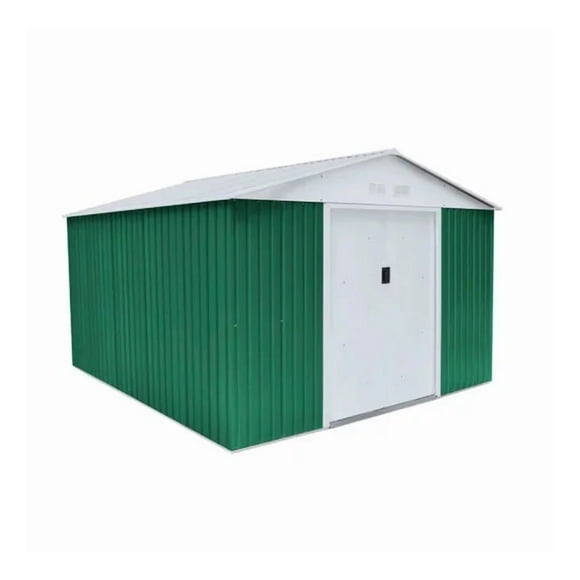 Bodega de jardín Acher C 5,29m2 verde 277x191x202cm