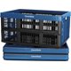 thumbnail image 1 of Cajas utilitarias plegables CleverMade Ocean, 45 L, paquete de 3, 1 of 7