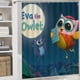 thumbnail image 5 of Juego de Cortina de Ducha 4 Piezas Eva la Lechuza Desmarcar, 5 of 6