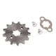 thumbnail image 2 of rueda dentada delantera del motor para sdg 110cc 125cc dirt bike atv 420-13t-17mm, 2 of 5