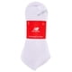 thumbnail image 5 of Medias New Balance Unisex Invisibles 6 Pares Blanco Grande, 5 of 6