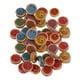 thumbnail image 5 of 60 Piezas Redondas Arpaciador Plano Perlas De Porcelana Cerámica De Cerámica Para La Fabricación De Joyas, 5 of 5