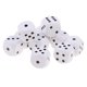 thumbnail image 3 of 10x Dados De Madera D6 Dados Punteados De Seis Lados Para Mazmorras Y Dragones Blanco, 3 of 5