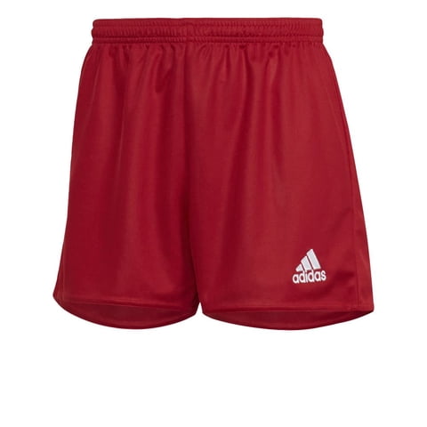 Pantalones Cortos Adidas Parma 16 Para Mujer, Color Rojo Y Blanco, Talla Xl