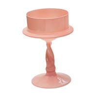 Bothyi - Candelabro De Cristal, Candelabro Para Fiesta, Cosecha, Festival, Sala De Estar, Rosa, Bajo