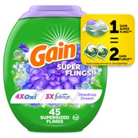 Detergente Para Ropa Gain Super Size Flings, 45 Unidades