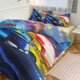 thumbnail image 1 of Cars Lightning McQueen Boys 3 Piece Bedding with 1 Flat Sheet And 2 Pillowcases Twin Bed Sheets, 1 of 5
