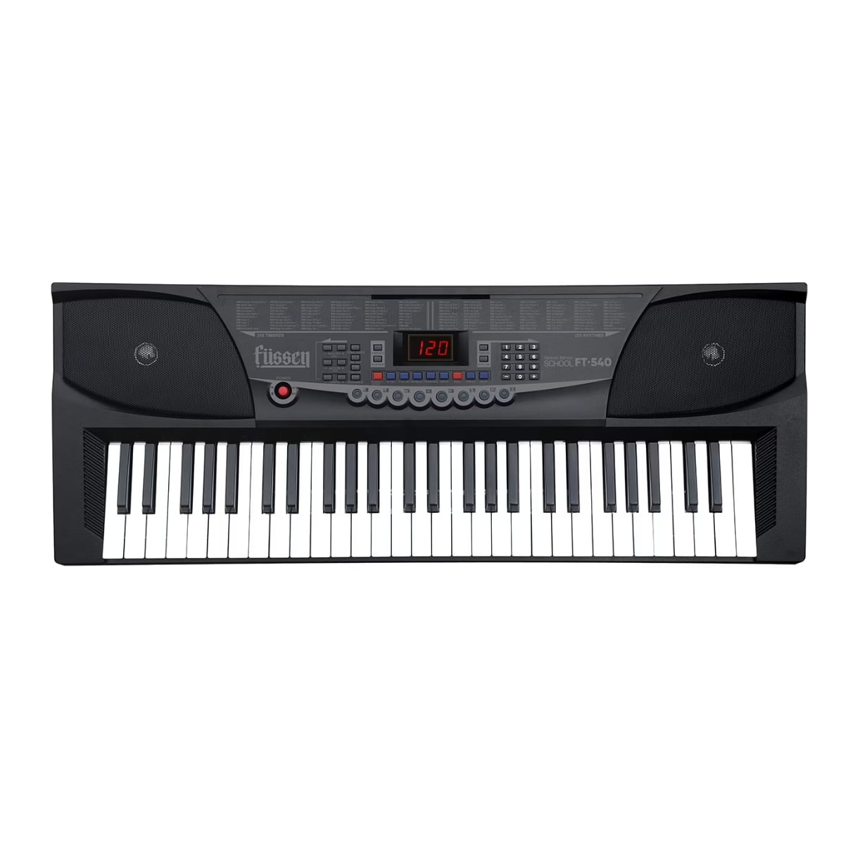 Teclado Musical 54 Teclas Fussen School Ft-540