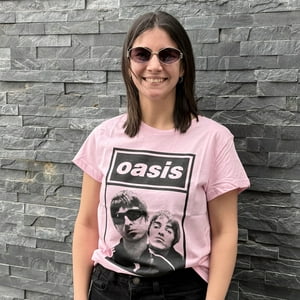 Polera Manga Corta Mujer Rosado Liam & Noel Oasis