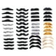 thumbnail image 3 of 48x Bigotes Falsos Fiesta De Halloween Barba Falsa Divertida Vestir Baile De Máscaras, 3 of 3