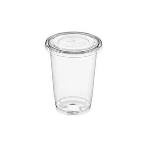 De Gaune - Vasos Plásticos Pet Con Tapa 350Cc/12Oz (50 Unidades)