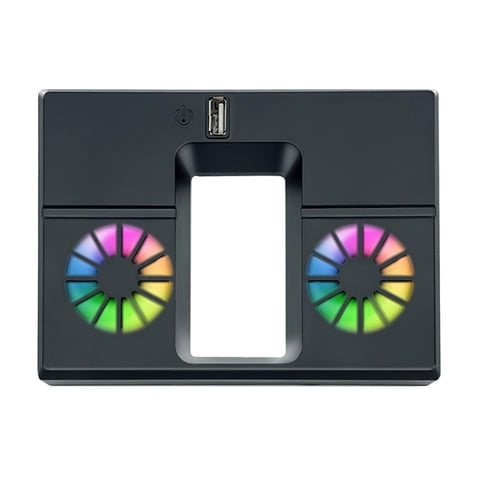 Magideal - Soporte Vertical De Ventilador De Refrigeración Rgb, De Refrigeración De Base, Radiador Para Controladores De Videojuegos, Consola, Accesorios