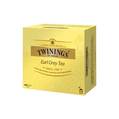 Té Earl Gray Caja 50 Un Twinings