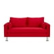 thumbnail image 1 of Sofa Sky 3c Felpa 12 Rojo, 1 of 5