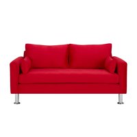 Bodevir - Sofa Sky 3C Felpa 12 Rojo