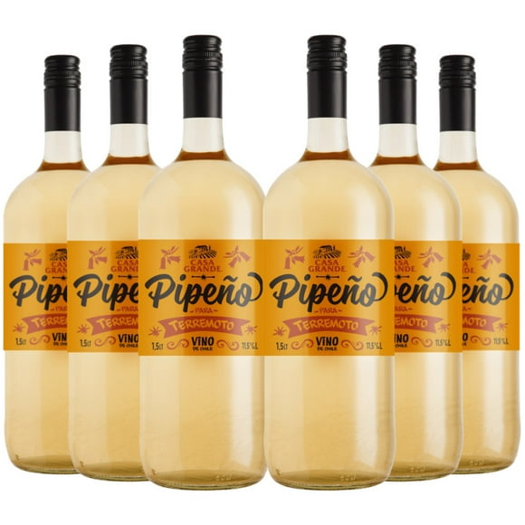 6 Vinos Pipeño, 1500 ml, 11.5%