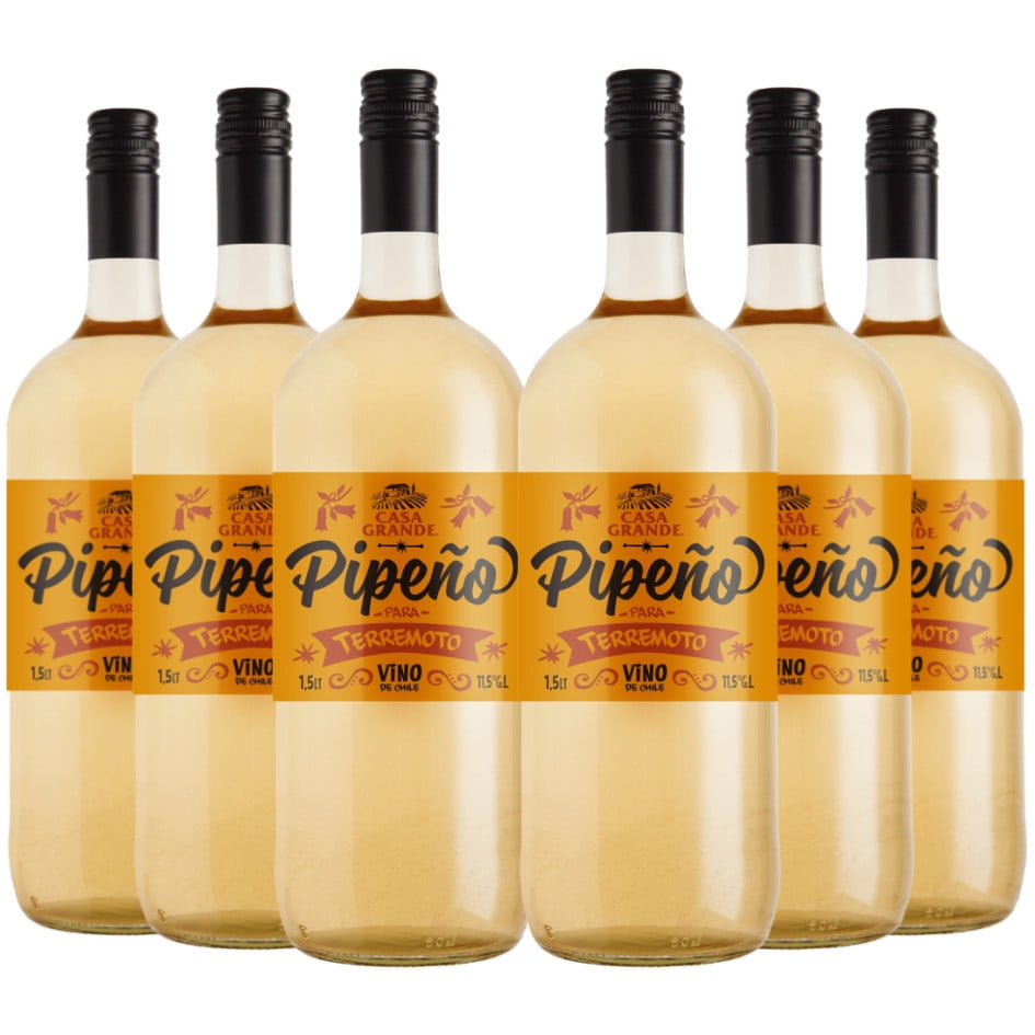 Casa Grande - 6 Vinos Pipeño, 1500 Ml, 11.5%
