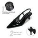 thumbnail image 5 of Zapatos Talón Abierto Formal En Punta Mujer Weide QIU356B, 5 of 6