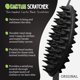 thumbnail image 3 of Rascador de Espalda Cactus Scratcher 114 cm, doble cara, negro, 3 of 5