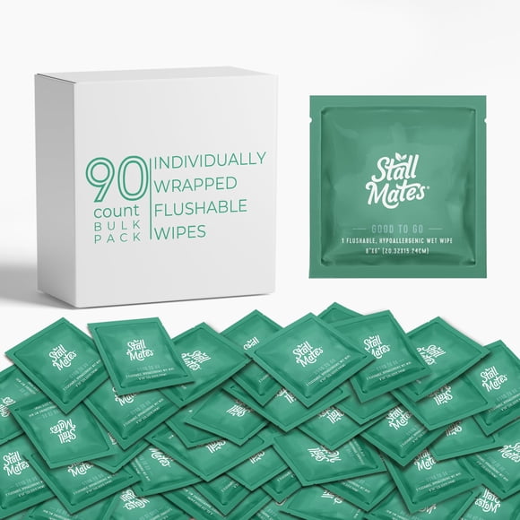 Toallitas desechables Stall Mates 90, envueltas individualmente