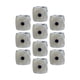 thumbnail image 5 of 10x Juego De Dados De 6 Caras Juego De Dados Juego De Dados Para KTV Juego De Rol Blanco, 5 of 5