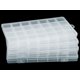 thumbnail image 1 of Caja de almacenamiento transparente JESEP YONG 4 unidades 22x13x2 cm, 1 of 8