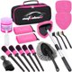 thumbnail image 1 of Kit de Detallado Interior para Auto AUTODECO 17 Piezas Rosa, 1 of 8