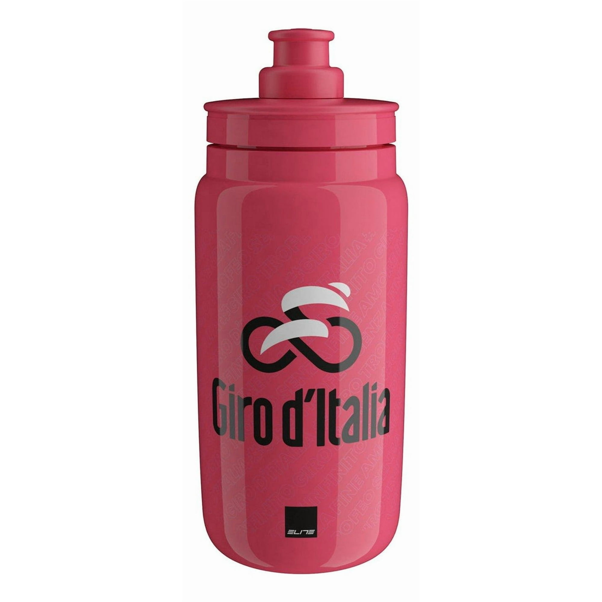 Elite FLY Giro D'Italia 2025 Limited Edition Water Bottle – 550ml (16.9oz) Black Map Design