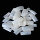 thumbnail image 2 of 500 uñas postizas cuadradas artificiales de acrílico de cobertura completa, 10 tamaños para decoración de uñas (naturales), 2 of 7