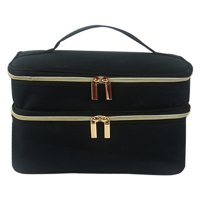 Magideal - Caja De Almacenamiento De Accesorios De Costura, Compartimentos Multiusos, Suministros Duraderos Resistentes Al Desgaste, Regalo Portátil Para Viajar,