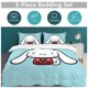 thumbnail image 5 of Cinnamoroll Quilt Set Thicken Soft 3 Pieces Bedding Set All Season Duvet Cove with 2 Pillowcases for Adult Women Girls Teens Home Room Decor, 5 of 5