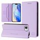 thumbnail image 2 of Funda Billetera con Soporte para iPhone 17e/iPhone 16e Bloqueo RFID Plegable Morado claro, 2 of 6