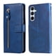 thumbnail image 1 of Funda con Cremallera para Samsung Galaxy A56 5G, Carcasa Cartera de Cuero PU con Soporte y Tarjetero, 1 of 6