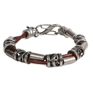 Brazalete Hombre Gino Rodinis B527 | Burdeos