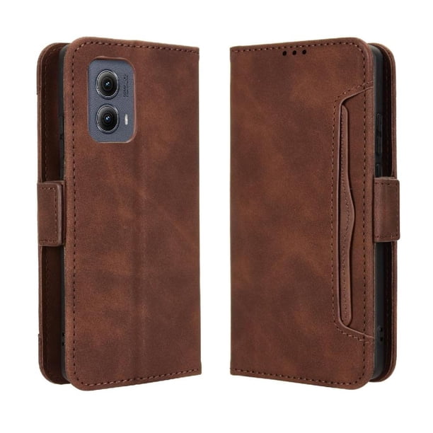 Funda Tipo Billetera FOXDOCK para Motorola Edge 2024 5G – Tapa Flip con Tarjetero