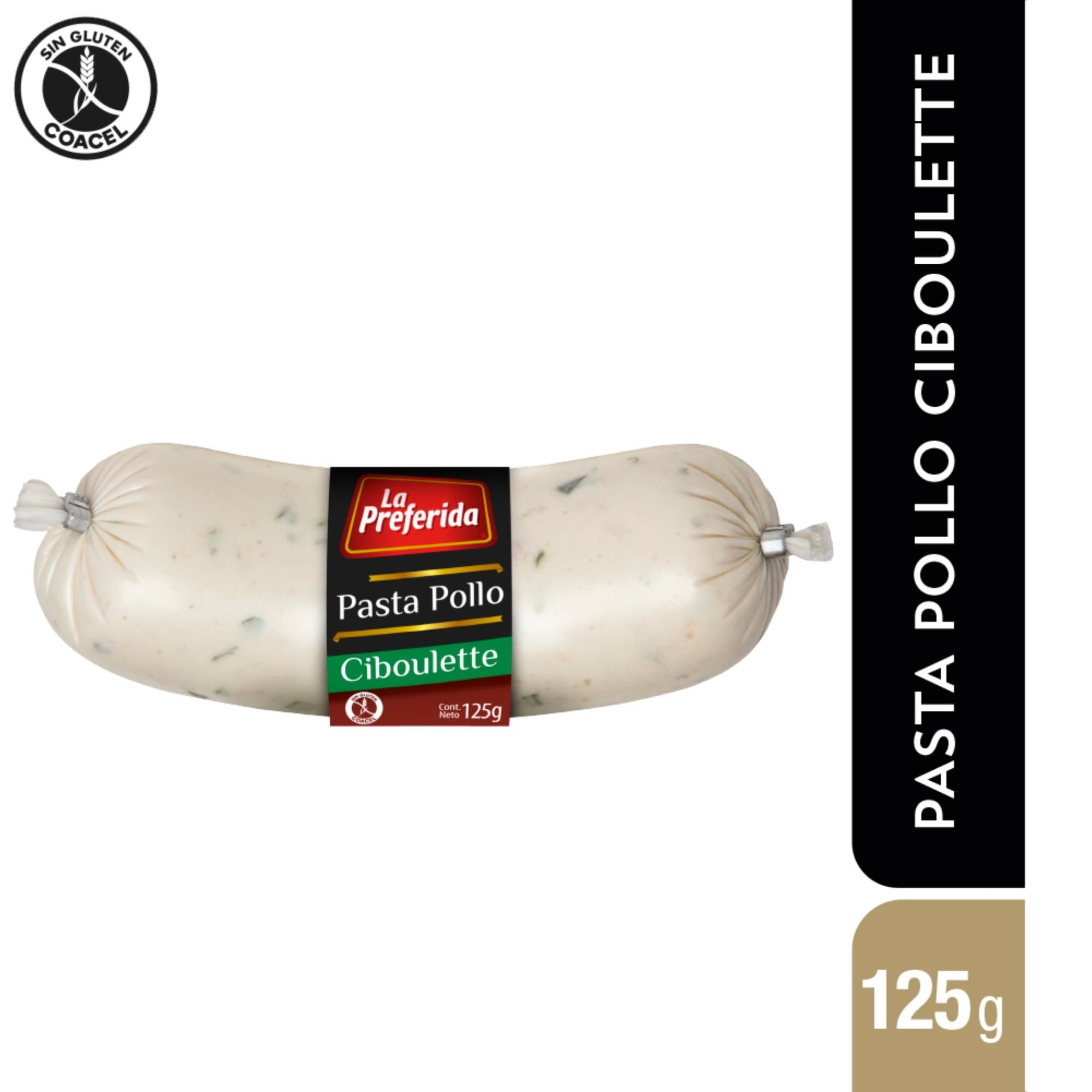 Pasta Pollo Ciboulette 125 g La Preferida