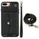thumbnail image 3 of Crossbody PU Leather Wallet Case For IPhone 14 13 12 Mini 11 Pro X XS Max XR 8 7 SE 2020 2022 Card Slots Magnetic Lanyard Phone Cover, 3 of 3