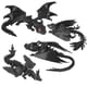 thumbnail image 2 of zumelio Set de 4 figuras de dragón impresas en 3D de 30 cm, 2 of 6