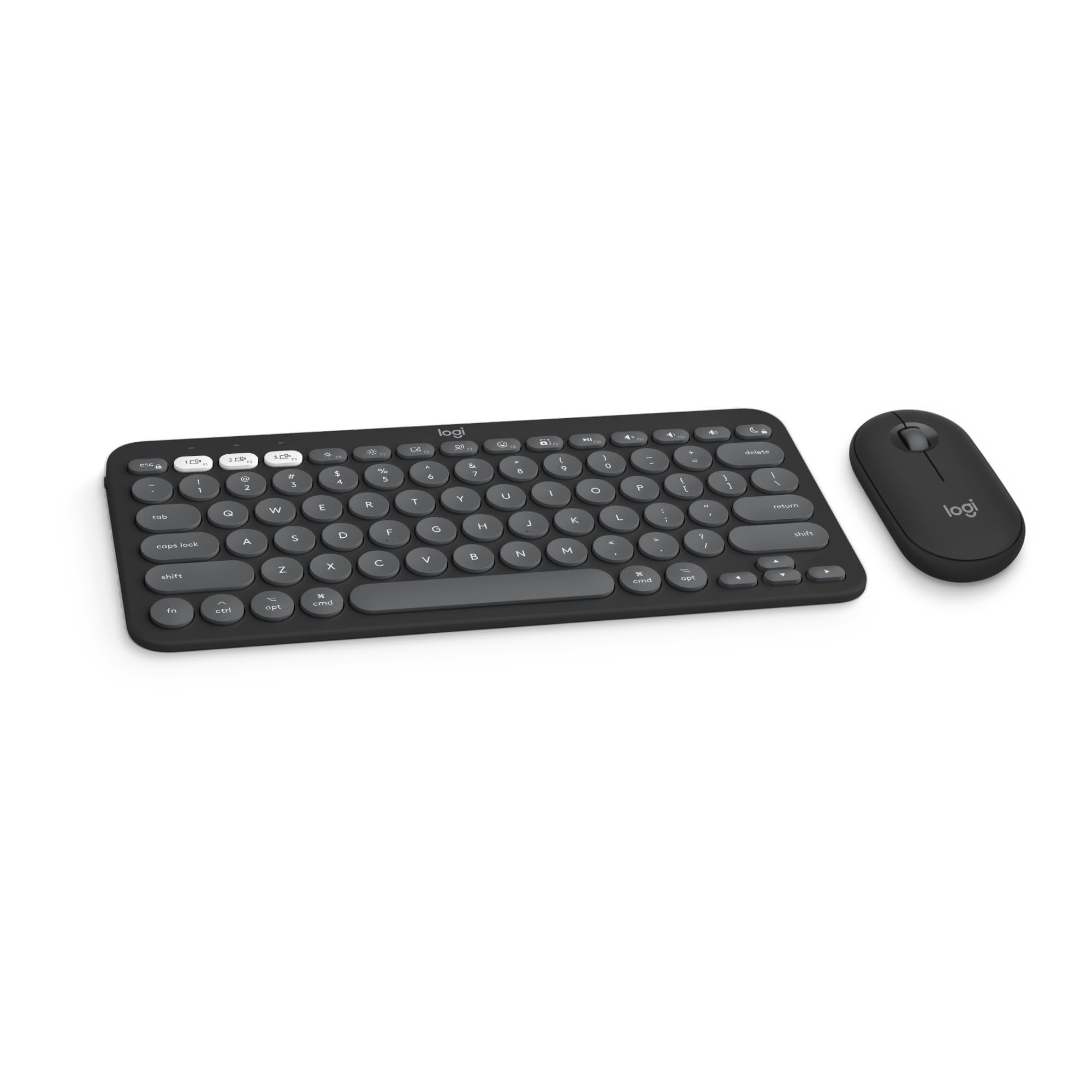 Combo De Teclado Y Ratón Logitech Pebble 2 Para Mac