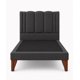 thumbnail image 2 of Cama 1,5 plaza Milano + Respaldo 1,5P Milano Gris Oscuro, 2 of 5