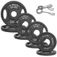 thumbnail image 1 of Set de discos de pesas para barra Fitvids 20,5 kg con agarre de 2", 1 of 7