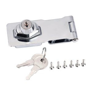 Bothyi - Cerraduras De Cerrojo Con Llave Cerradura De Cerrojo Con Tornillos Cerraduras De Caja De Herramientas De 2 Llaves Para Puertas Pequeñas