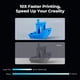 thumbnail image 3 of Filamento Creality PLA de 1,75 mm para K2 Plus Combo de 1 kg, color negro, 3 of 9